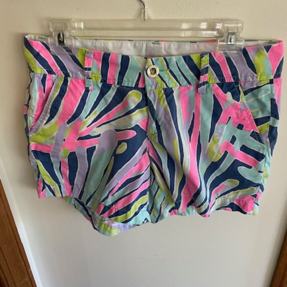 LILLY PULITZER Callahan Shorts Indigo Sea Dream 4